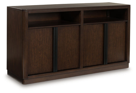 Dilenno Dark Brown Dining Server from Ashley - Luna Furniture