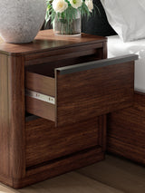 Dilenno Dark Brown Nightstand from Ashley - Luna Furniture