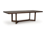 Dilenno Dining Table and 8 Chairs in Dark Brown from Ashley - Luna Furniture