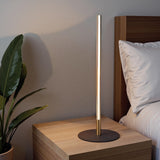 Dimond Black LED Table Lamp with On/Off Switch Round Metal Base from Midinmod - Luna Furniture