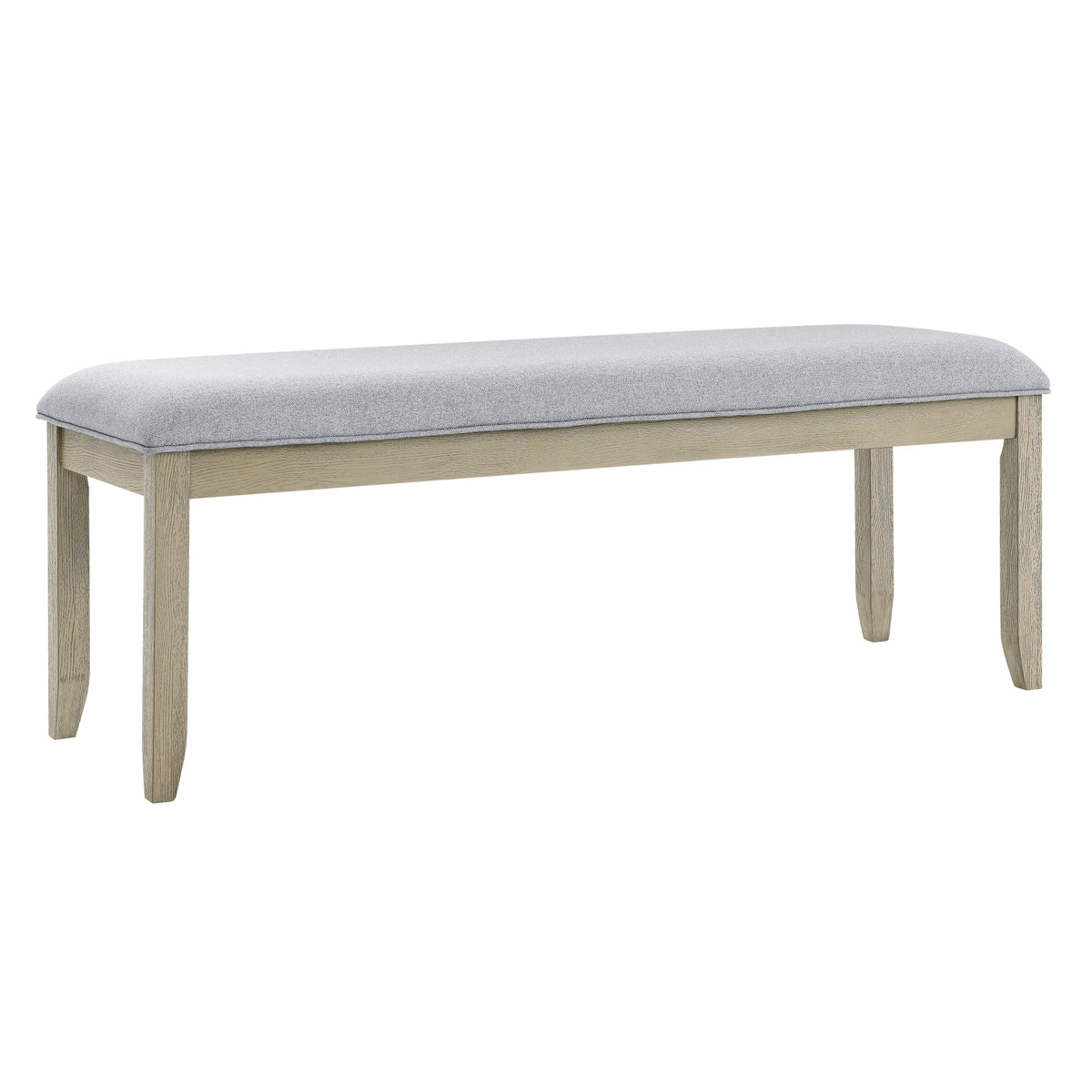 Carena Backless Dining Bench Gray from Steve Silver - Luna Furniture