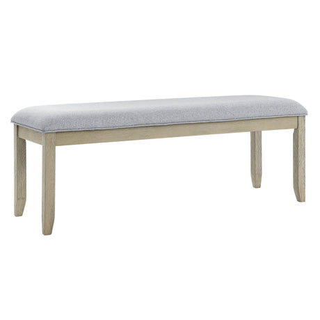 Carena Backless Dining Bench Gray from Steve Silver - Luna Furniture