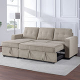Noah Tan Convertible Sleeper Loveseat from Steve Silver - Luna Furniture