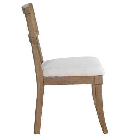 Colvin Brown Cane Side Chair, Set of 2 from Steve Silver - Luna Furniture