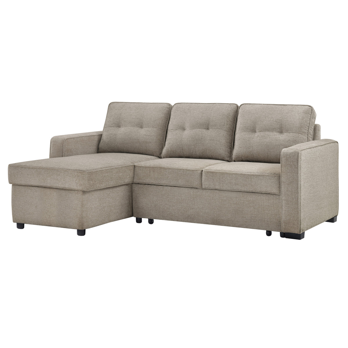 Noah Tan Flippable Convertible Storage Sleeper Chofa from Steve Silver - Luna Furniture