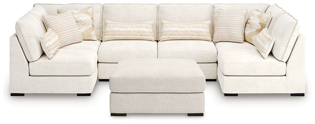 Donelson Creek 4-Piece Sectional and Ottoman from Ashley - Luna Furniture