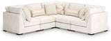 Donelson Creek Vanilla 5-Piece Modular Sectional from Ashley - Luna Furniture