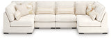 Donelson Creek Vanilla 6-Piece Modular Sectional from Ashley - Luna Furniture
