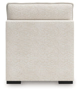 Donelson Creek Vanilla Armless Chair from Ashley - Luna Furniture