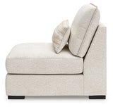 Donelson Creek Vanilla Armless Chair from Ashley - Luna Furniture