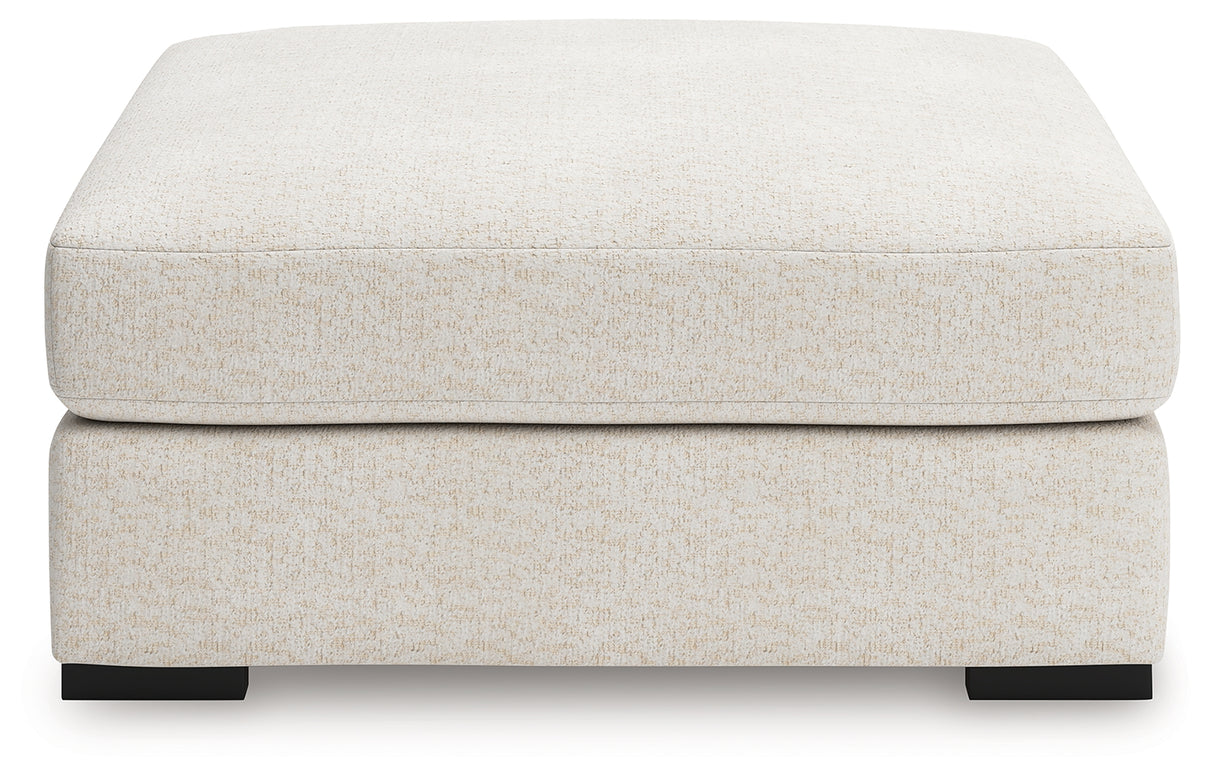 Donelson Creek Vanilla Oversized Accent Ottoman from Ashley - Luna Furniture