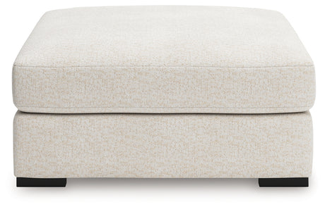 Donelson Creek Vanilla Oversized Accent Ottoman from Ashley - Luna Furniture