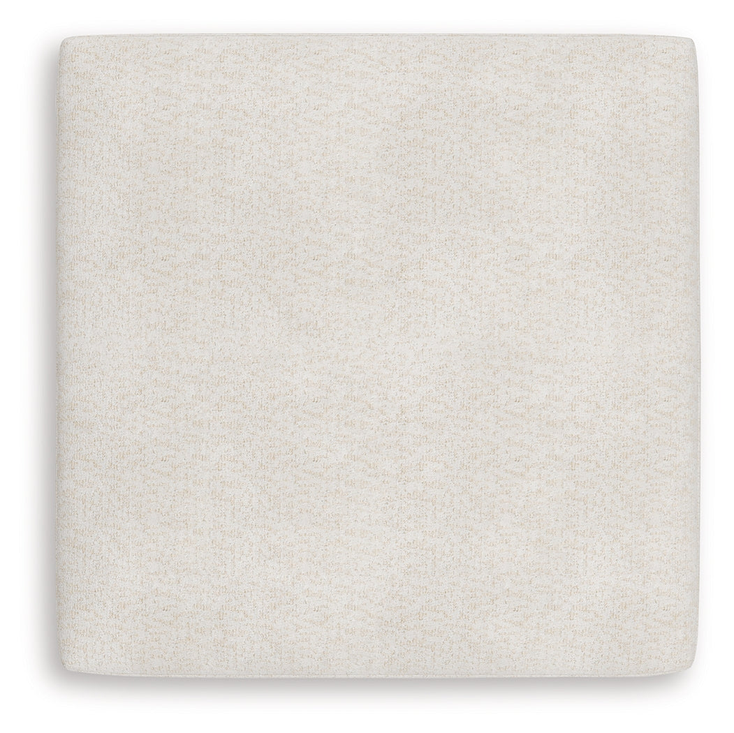 Donelson Creek Vanilla Oversized Accent Ottoman from Ashley - Luna Furniture