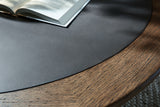 Dontayne Warm Brown Coffee Table from Ashley - Luna Furniture