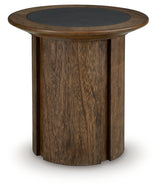 Dontayne Warm Brown End Table from Ashley - Luna Furniture