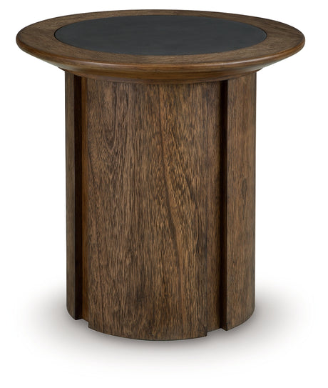 Dontayne Warm Brown End Table from Ashley - Luna Furniture