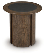 Dontayne Warm Brown End Table from Ashley - Luna Furniture