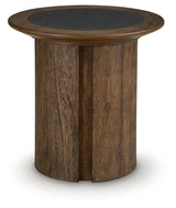 Dontayne Warm Brown End Table from Ashley - Luna Furniture