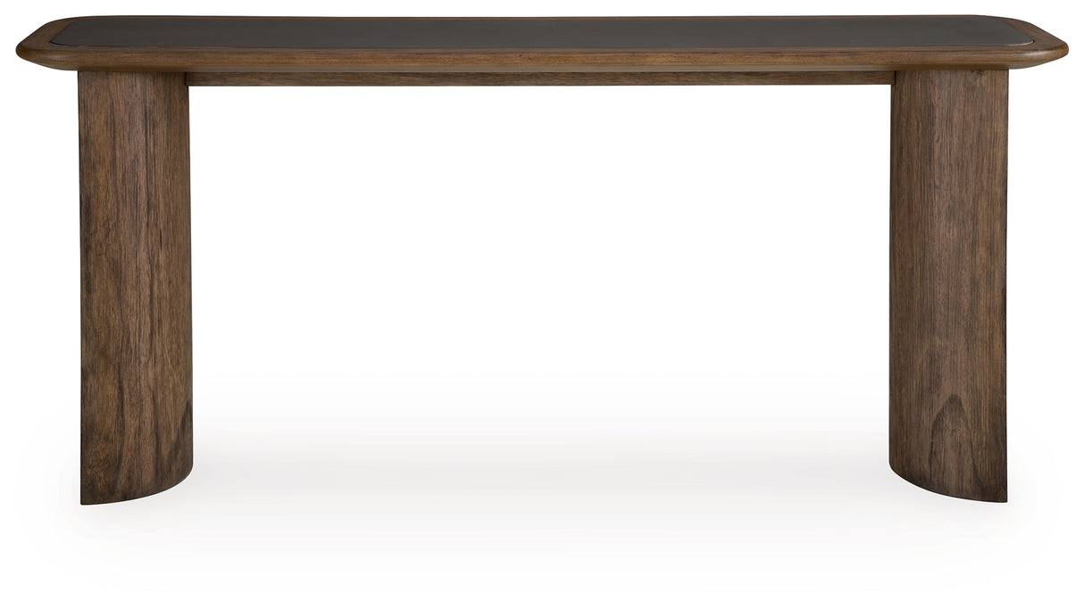 Dontayne Warm Brown Sofa Table from Ashley - Luna Furniture