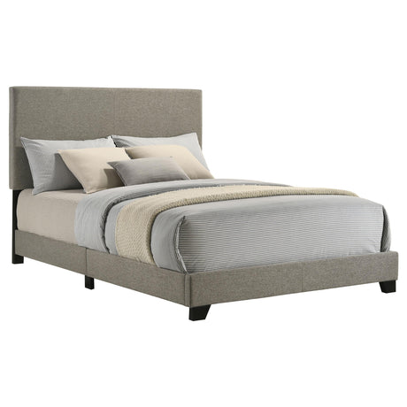 Dorian Taupe Upholstered Full Panel Bed from Coaster - Luna Furniture