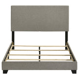 Dorian Taupe Upholstered Full Panel Bed from Coaster - Luna Furniture