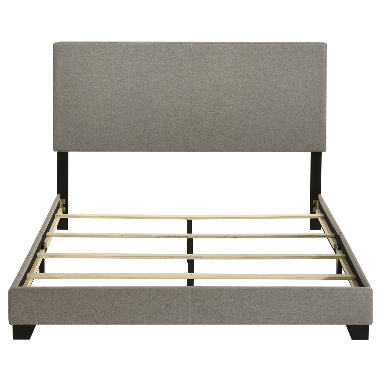 Dorian Taupe Upholstered Queen Panel Bed from Coaster - Luna Furniture