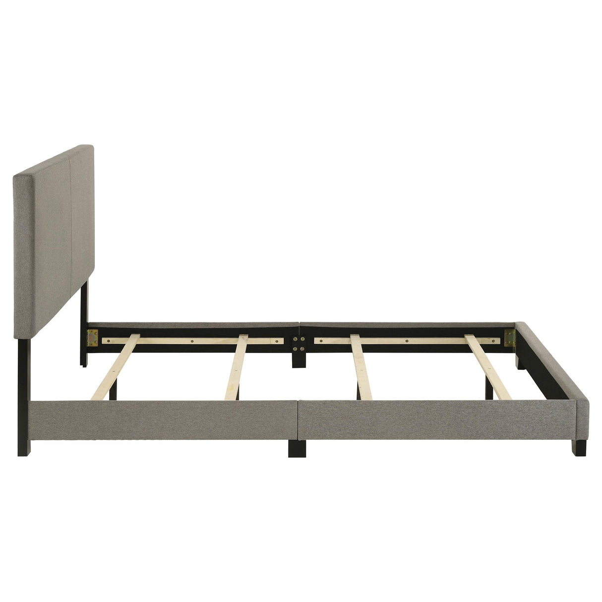 Dorian Taupe Upholstered Queen Panel Bed from Coaster - Luna Furniture