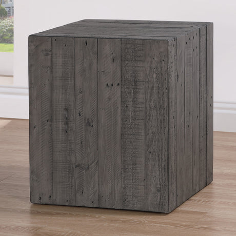 Colson Reclaimed Solid Pine End Table from Steve Silver - Luna Furniture