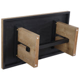 Aubrey 48″ Coffee Table, Driftwood from Steve Silver - Luna Furniture
