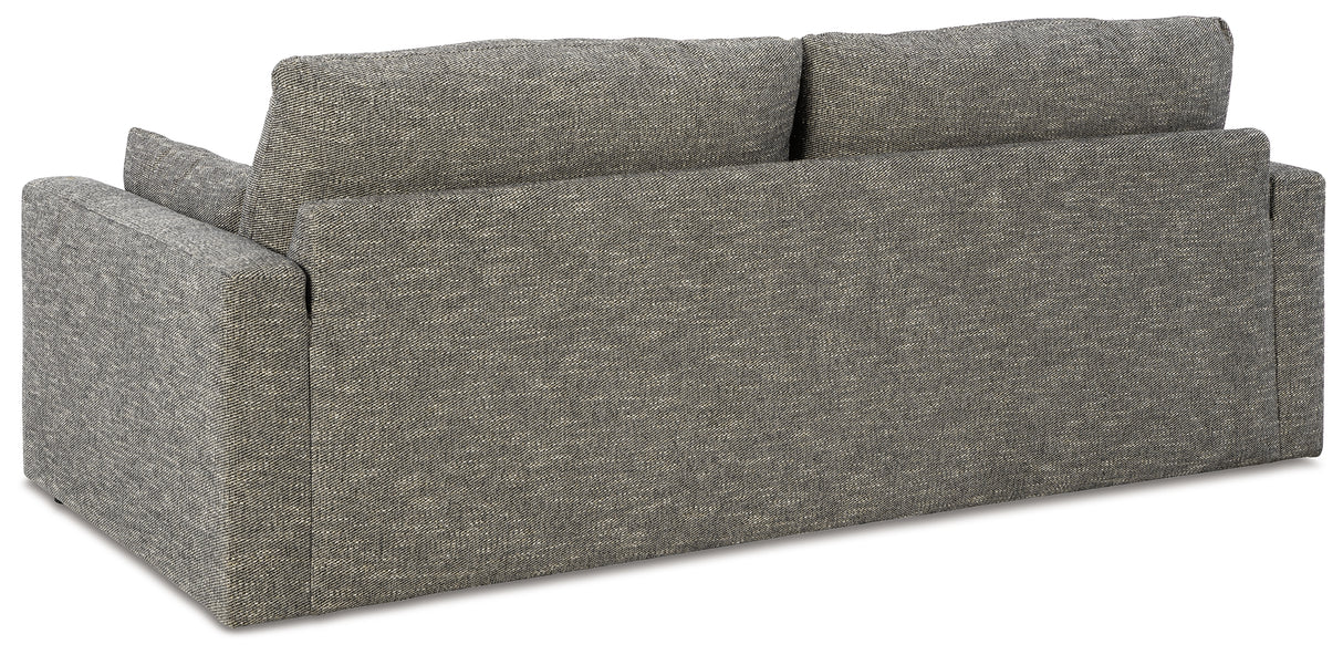 Dramatic Granite Sofa, Loveseat, Chair and Ottoman from Ashley - Luna Furniture