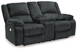 Draycoll Slate Power Reclining Loveseat and Power Recliner from Ashley - Luna Furniture