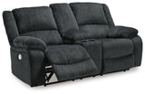 Draycoll Slate Power Reclining Loveseat and Power Recliner from Ashley - Luna Furniture