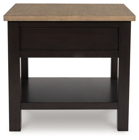 Drazmine Brown End Table from Ashley - Luna Furniture
