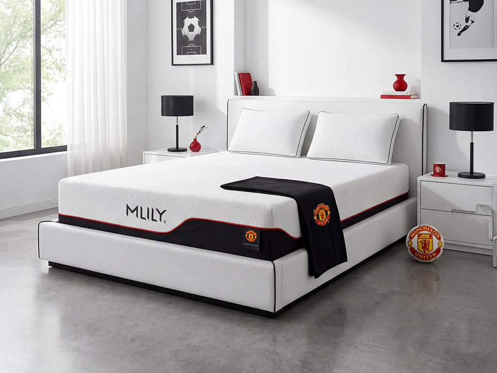 Manchester United Dream White King Memory Foam Mattress
