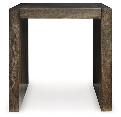 Dreggan Brown End Table from Ashley - Luna Furniture
