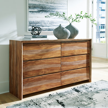 Dressonni Brown Dresser from Ashley - Luna Furniture