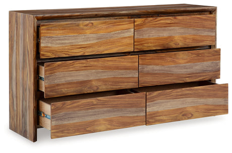 Dressonni Brown Dresser from Ashley - Luna Furniture