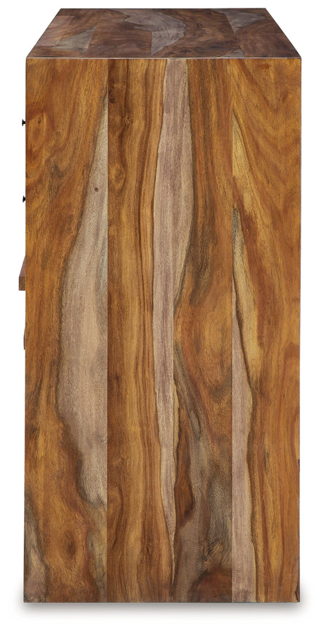 Dressonni Brown Dresser from Ashley - Luna Furniture