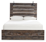 Drystan Queen Panel Bed, 2 Dressers, Mirror and 2 Nightstands from Ashley Furniture - Luna Furniture
