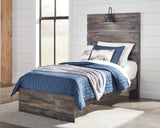 Drystan Twin Panel Bed with Dresser and Nightstand in Multi from Ashley - Luna Furniture