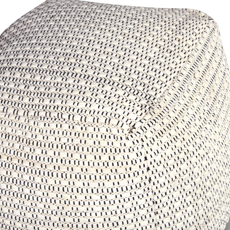 Hakim Handwoven Pouf from Steve Silver - Luna Furniture