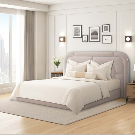 Decorative Orchid Bed Orchid Queen Lift Up Storage Bed from Michael Amini - Luna Furniture