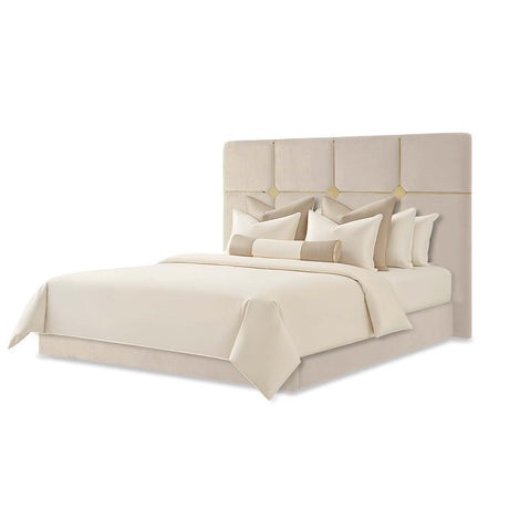 Decorative Zennia Bed Zennia King Lift Up Storage Bed from Michael Amini - Luna Furniture