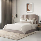 Decorative Amaryllis Bed Amaryllis Queen Lift Up Storage Bed from Michael Amini - Luna Furniture