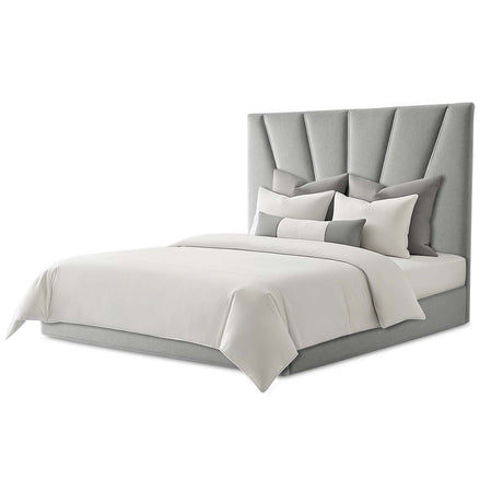 Decorative Rose Bed Rose Queen Lift Up Storage Bed from Michael Amini - Luna Furniture