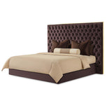 Decorative Dahlia Bed Dahlia Queen Lift Up Storage Bed from Michael Amini - Luna Furniture