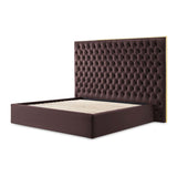 Decorative Dahlia Bed Dahlia King Lift Up Storage Bed from Michael Amini - Luna Furniture