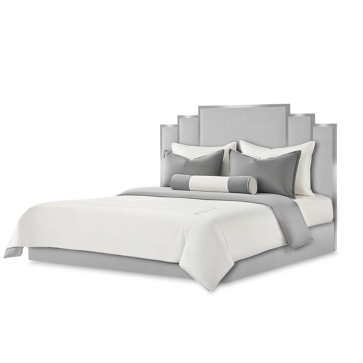 Decorative Tulip Bed Tulip King Lift Up Storage Bed from Michael Amini - Luna Furniture