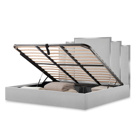 Decorative Tulip Bed Tulip Queen Lift Up Storage Bed from Michael Amini - Luna Furniture