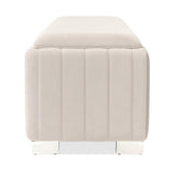 Decorative Amaryllis Bed Amaryllis Accent Bench from Michael Amini - Luna Furniture